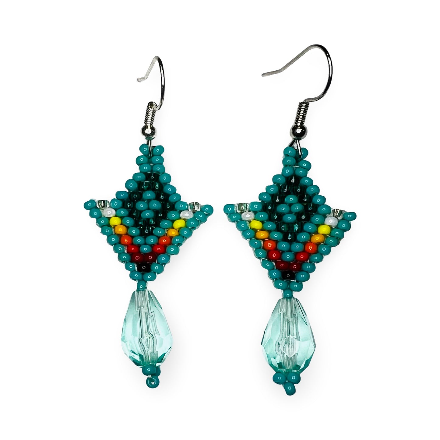 RBE Brickstitch Arrow Earrings