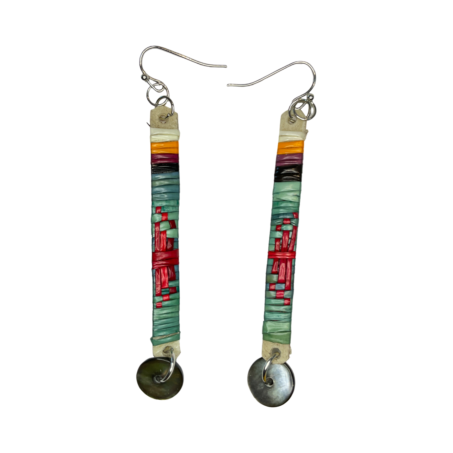 CRC Quill & Abalone Earrings