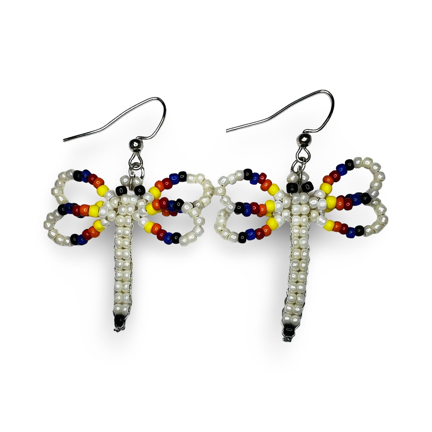 CWT Beaded Dragonfly Earrings