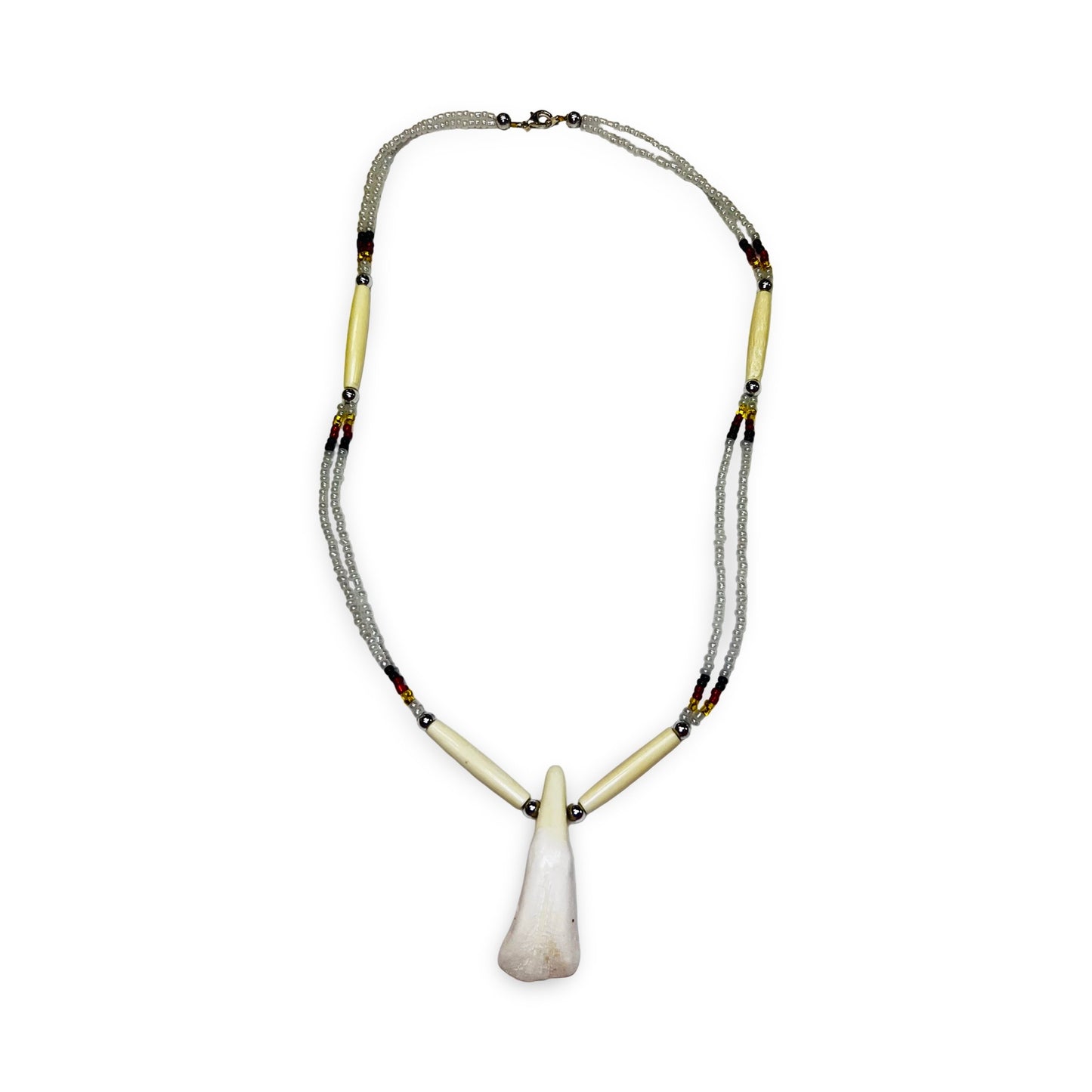 LM Buffalo Tooth Necklace