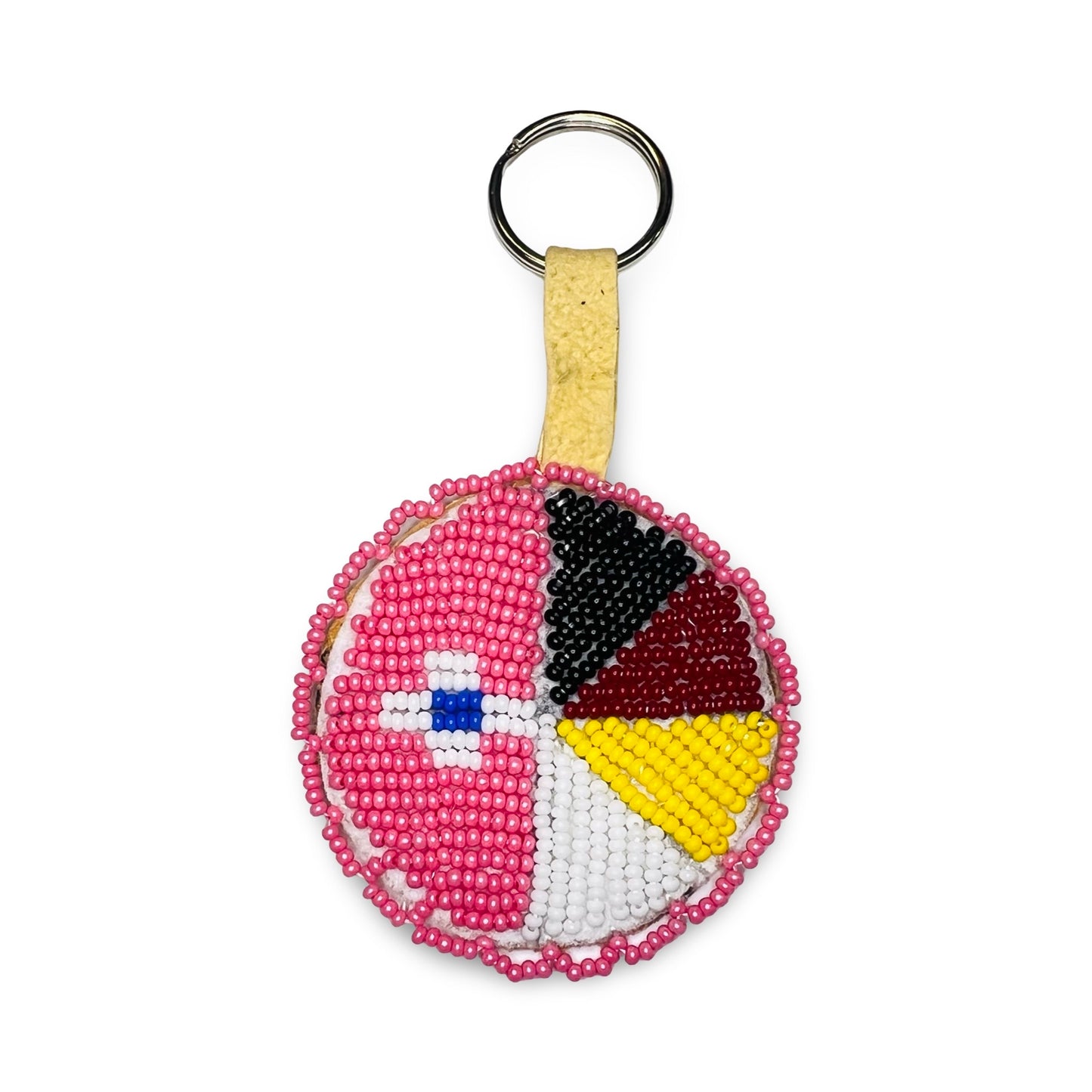 CLM Beaded Keyring