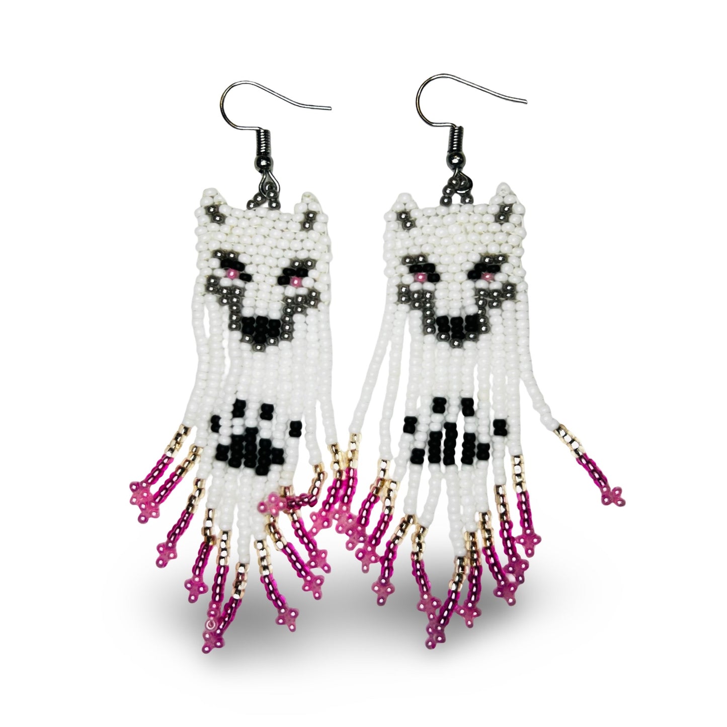LG Wolf Earrings