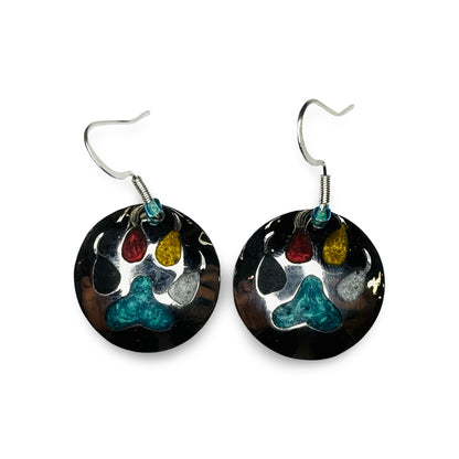 RSB Wolf Paw Earrings