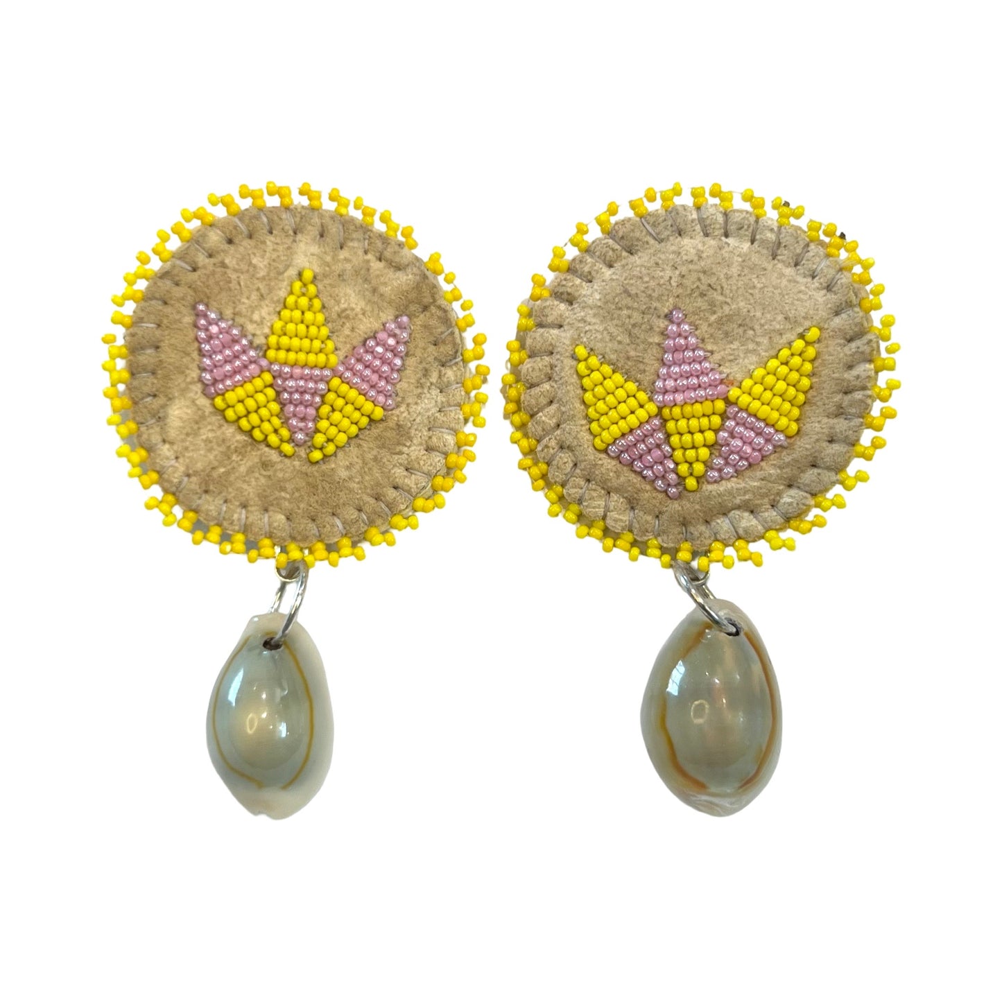 EYT 3 Diamond Bead & Charm Earrings
