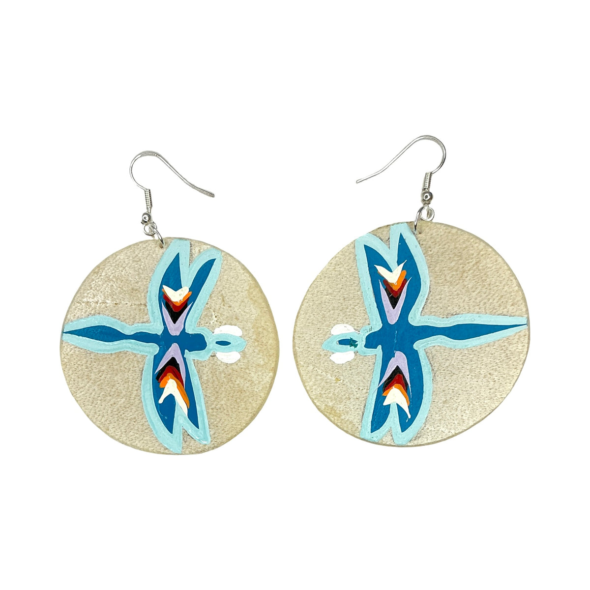 STB Dragonfly Parfleche Earrings