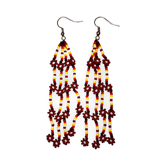 VW Daisy Chain Fringe Earrings