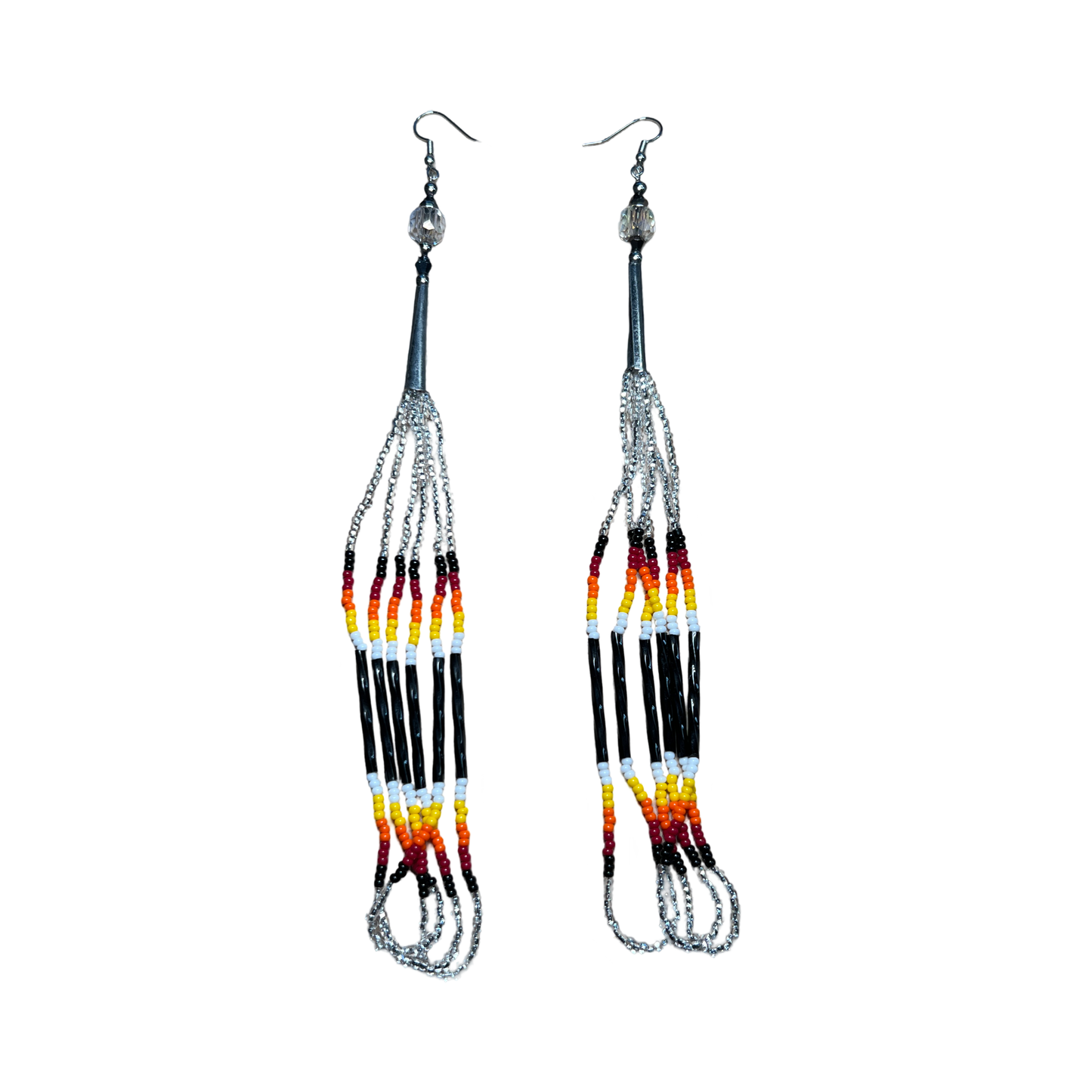 SBE Beaded Loop Earrings