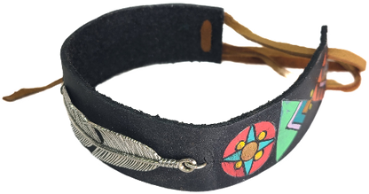 LTB Hand Cut Leather Bracelet