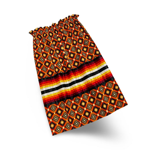 LBH Orange Ribbon Skirt