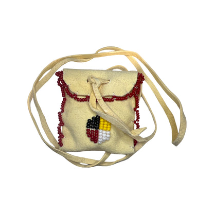 CLM Beaded Medicine Pouch