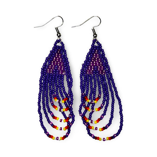 JO Fringe Loop Earrings
