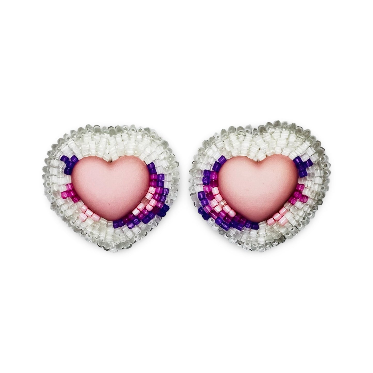 DYD Beaded Cab Earrings