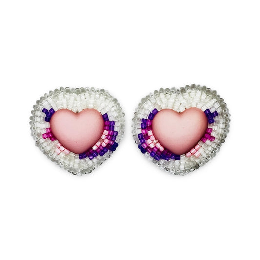 DYD Beaded Cab Earrings