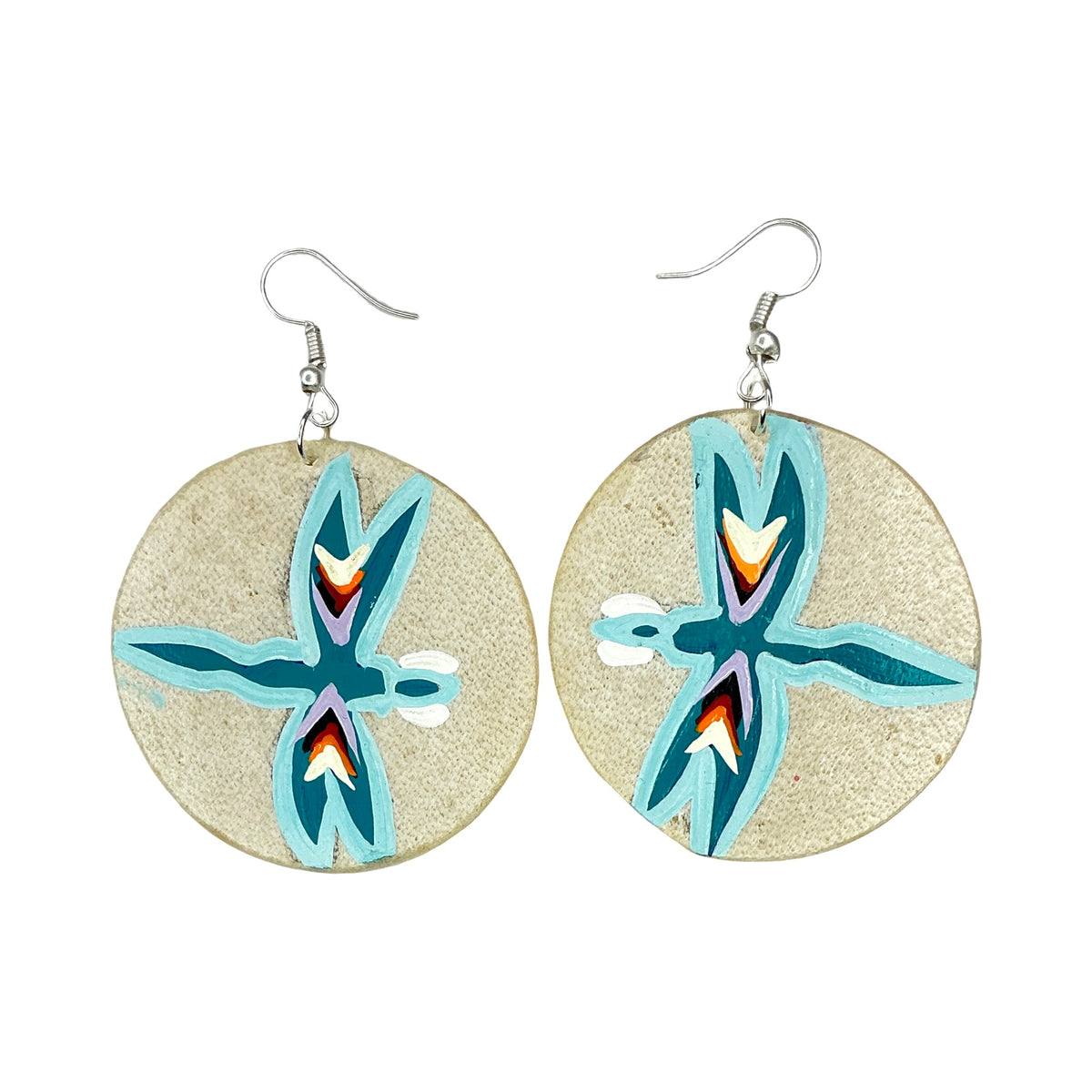 STB Dragonfly Parfleche Earrings