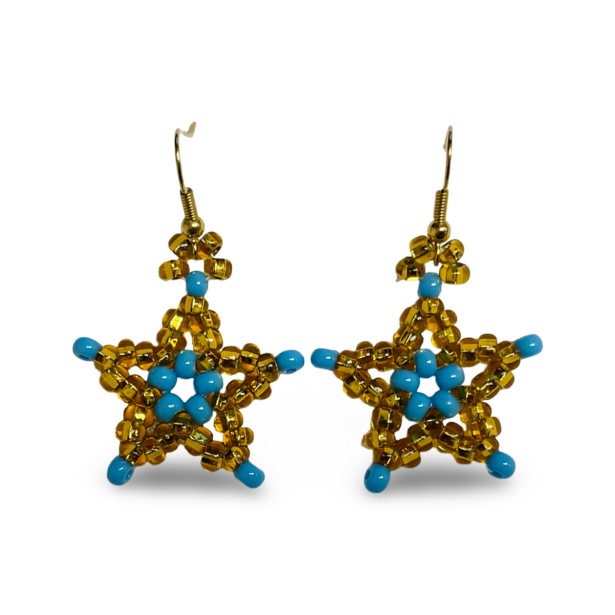 BJ Beaded Star Earrings