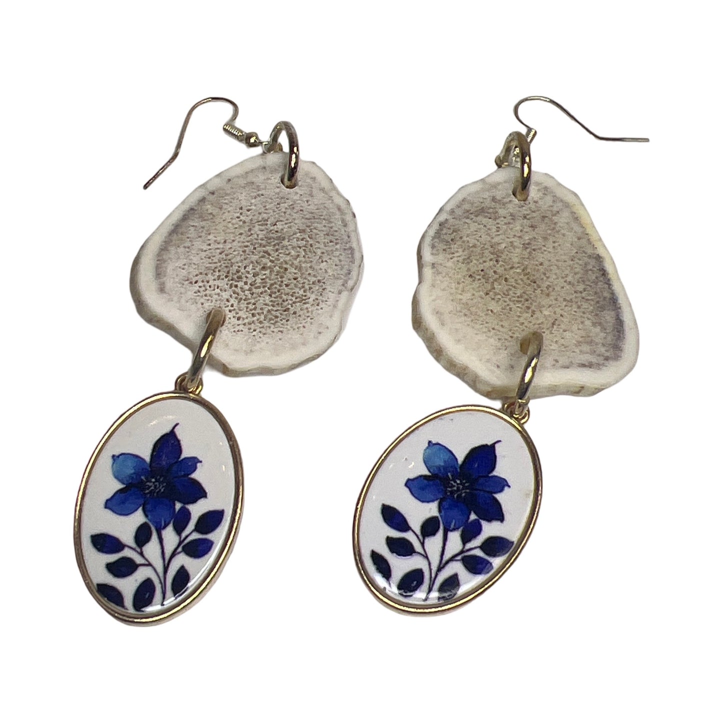 BB Elk Horn & Charm Earrings
