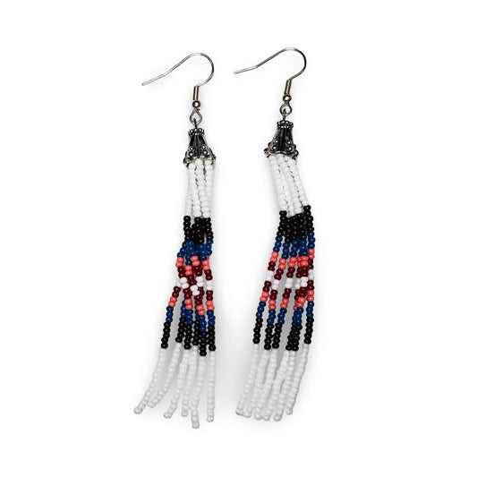 SHMH Beaded Fringe Earrings 2
