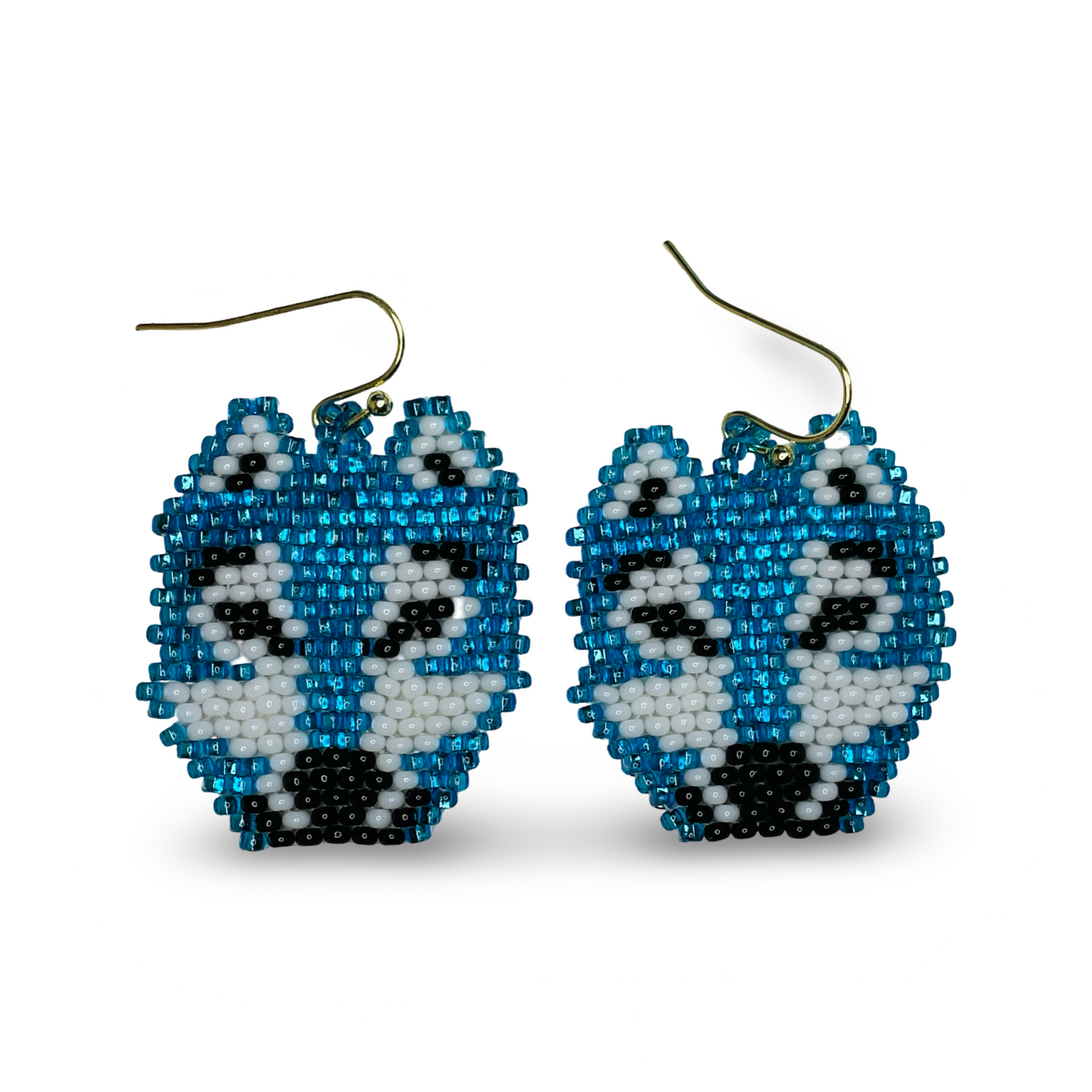 DR Brick Stitch Earrings