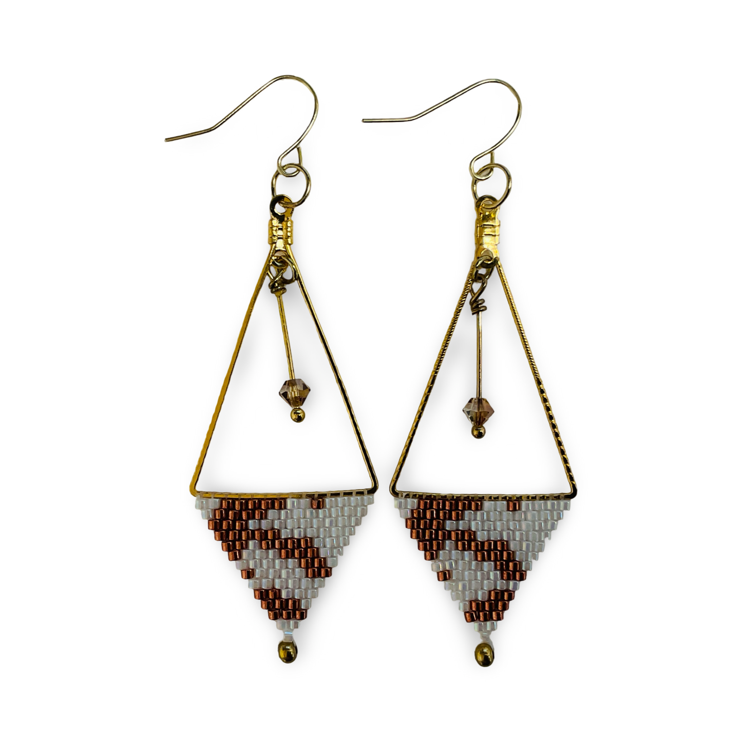 WP Gold Dangle Earrings