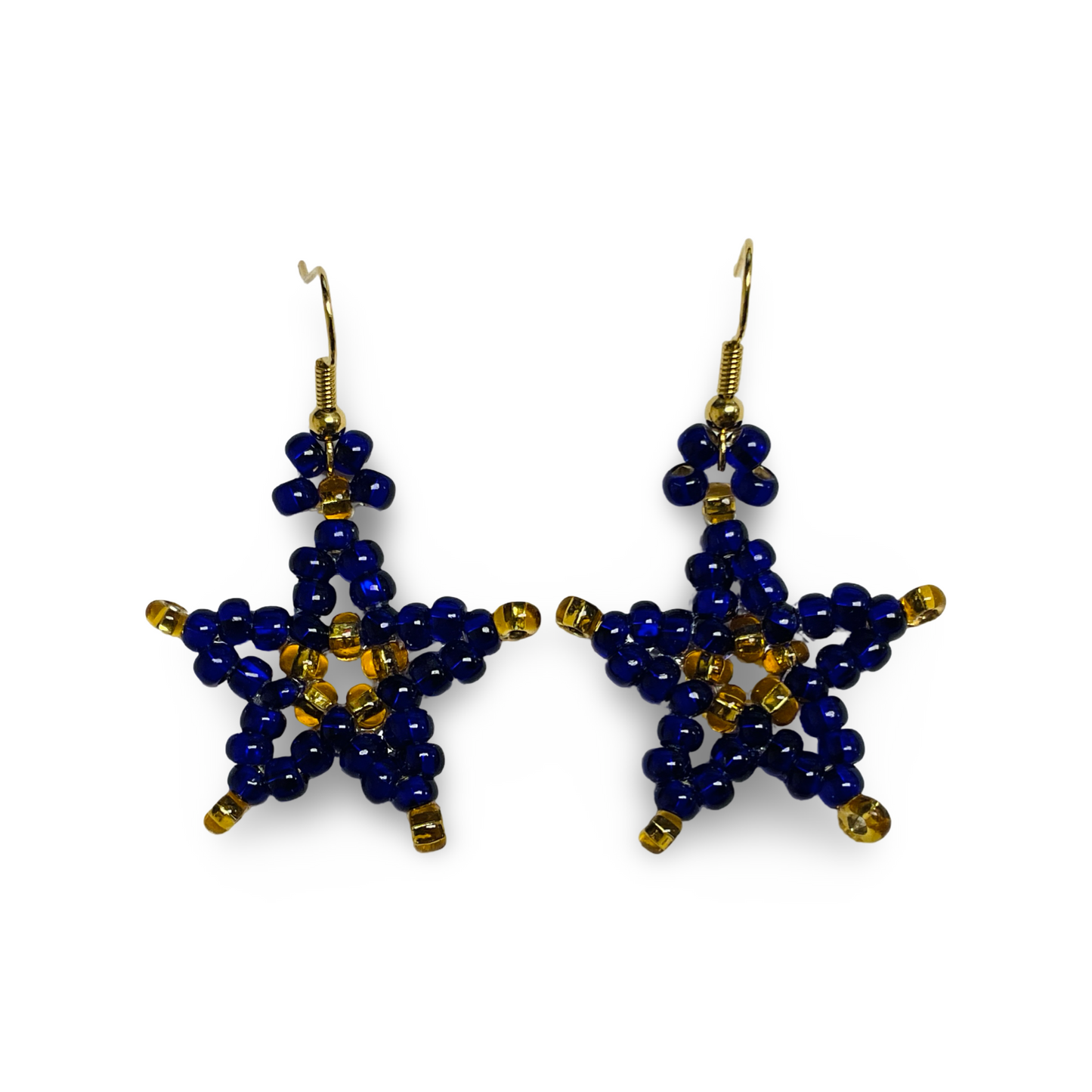 BJ Beaded Star Earrings