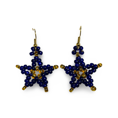BJ Beaded Star Earrings