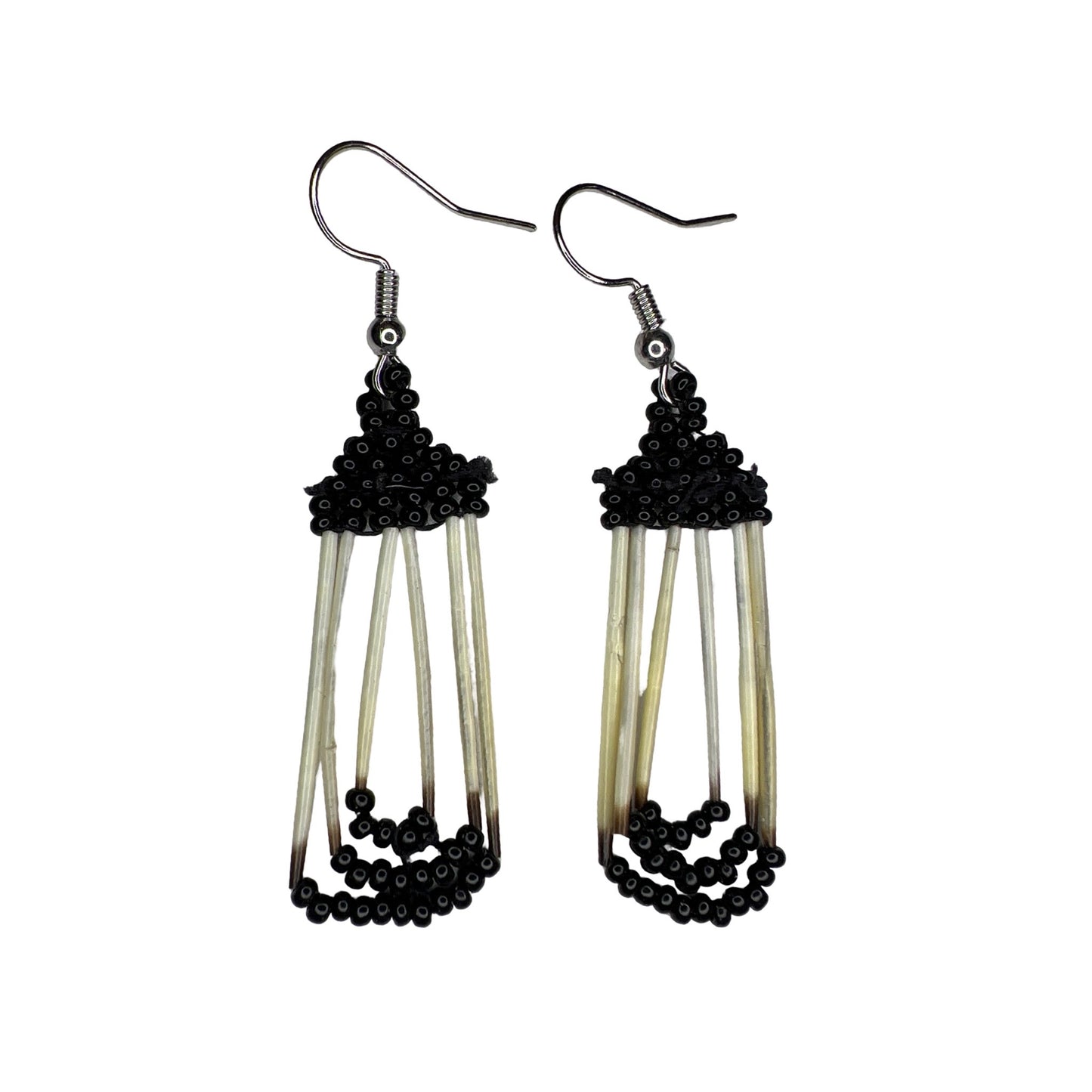 TB Bead & Quill Earrings