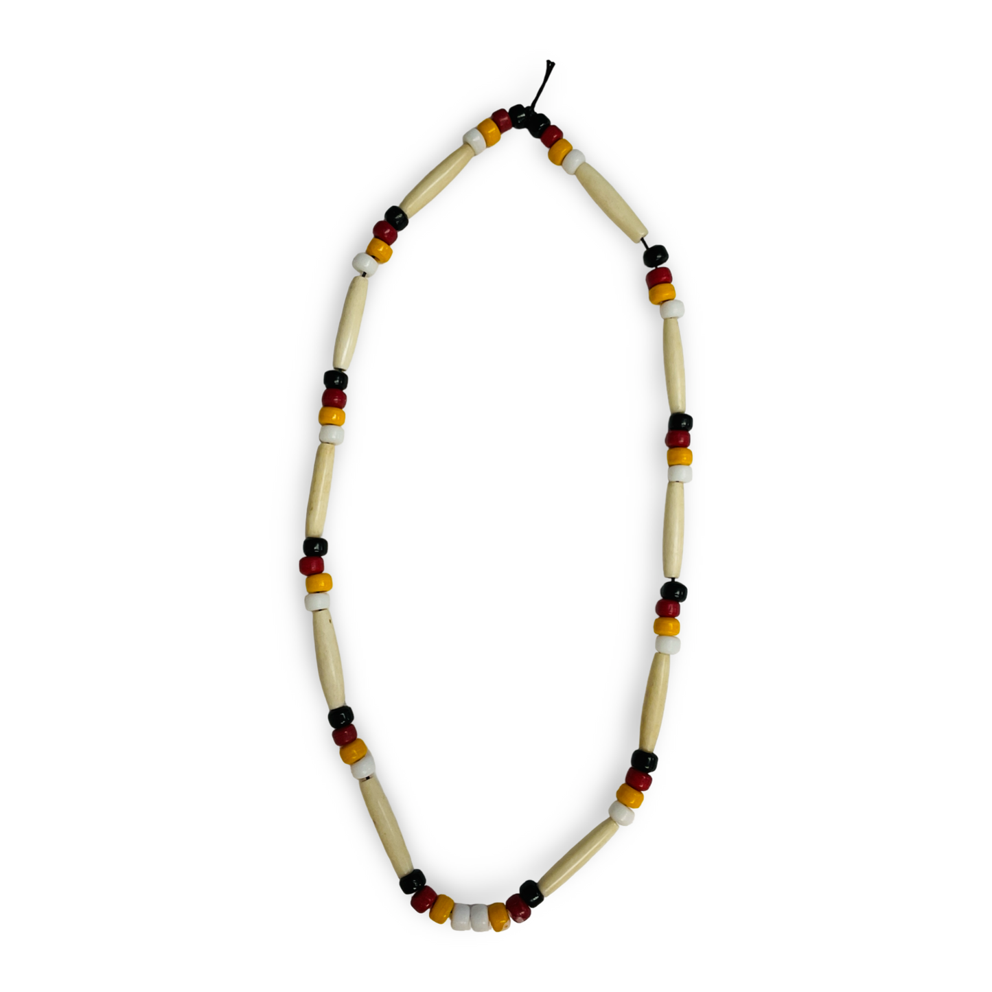 ET Single Strand Hollow Bone Necklace