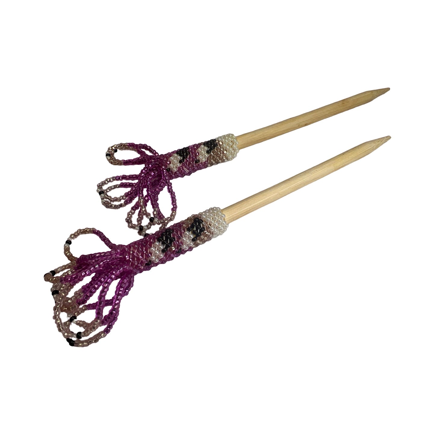 DLB 5" Beaded Hair Sticks