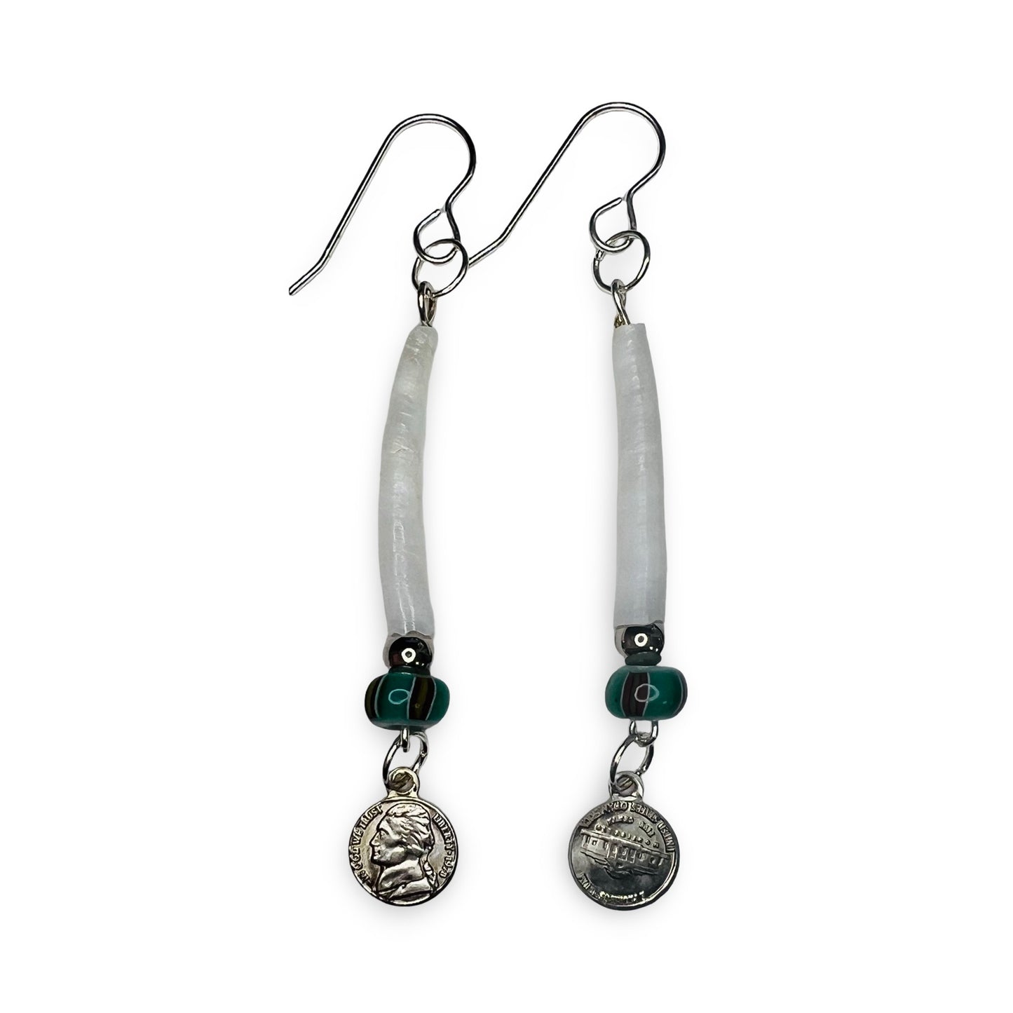 WP Small Dentalium Earrings