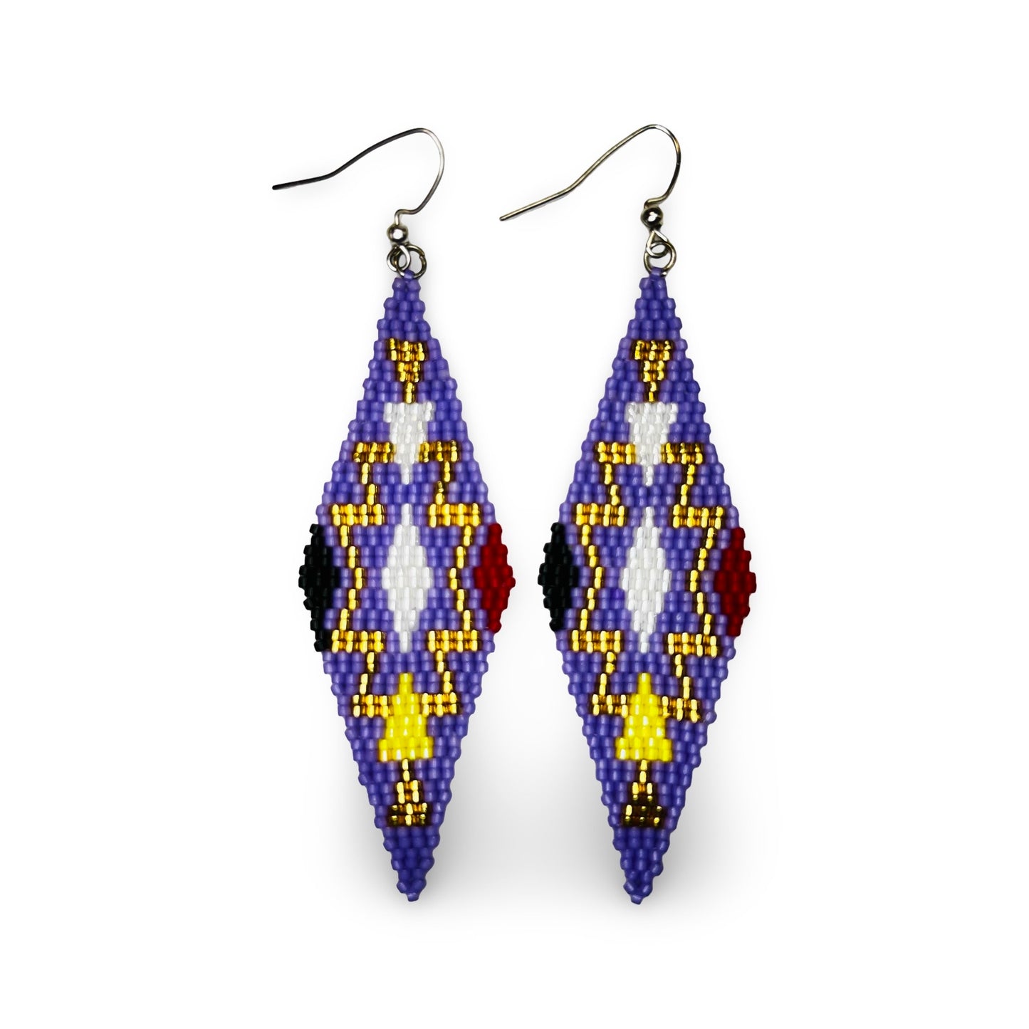 LG Large Brickstitch Earrings