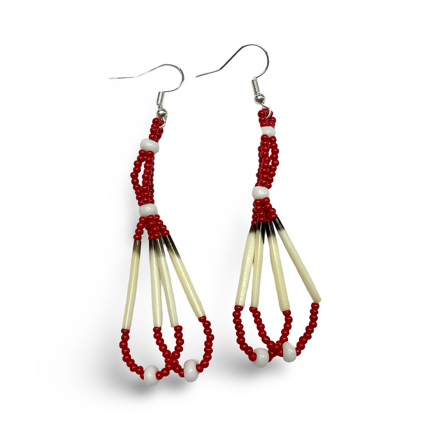 MirRC Quill Feather Earrings