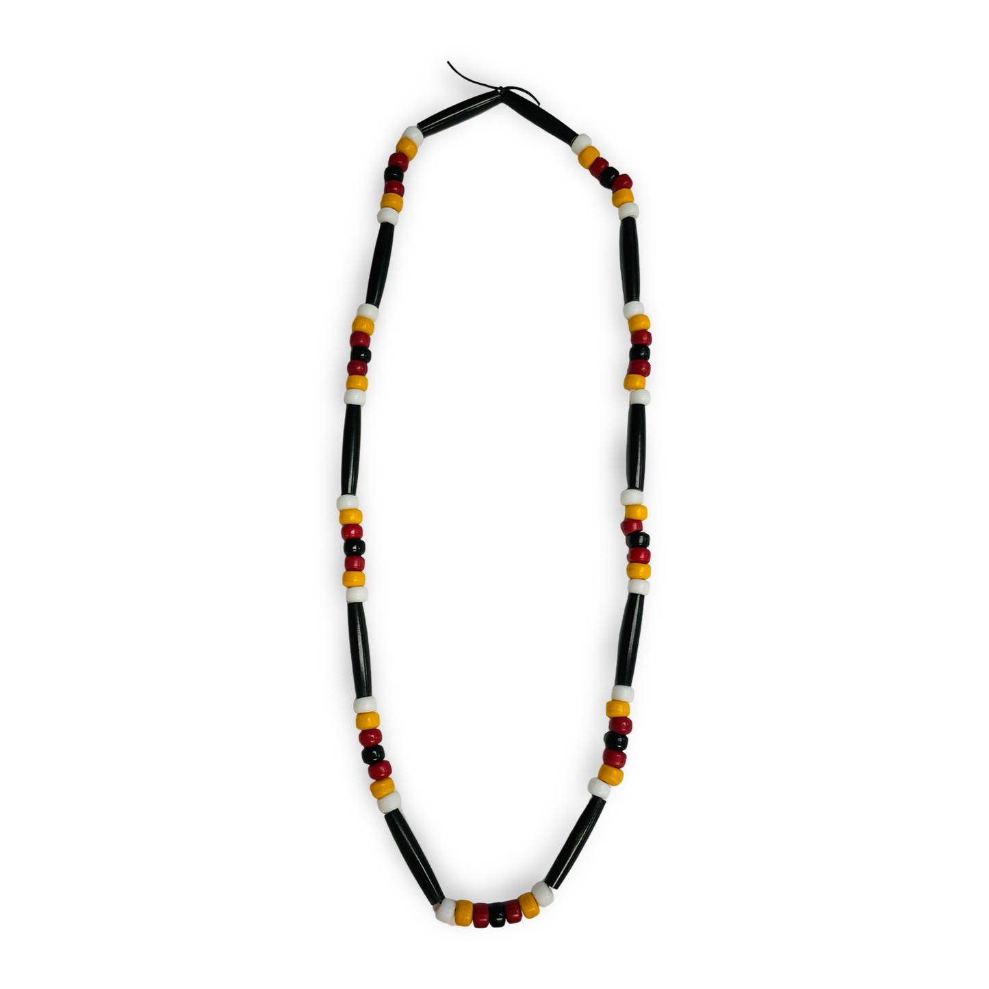 ET Single Strand Hollow Bone Necklace