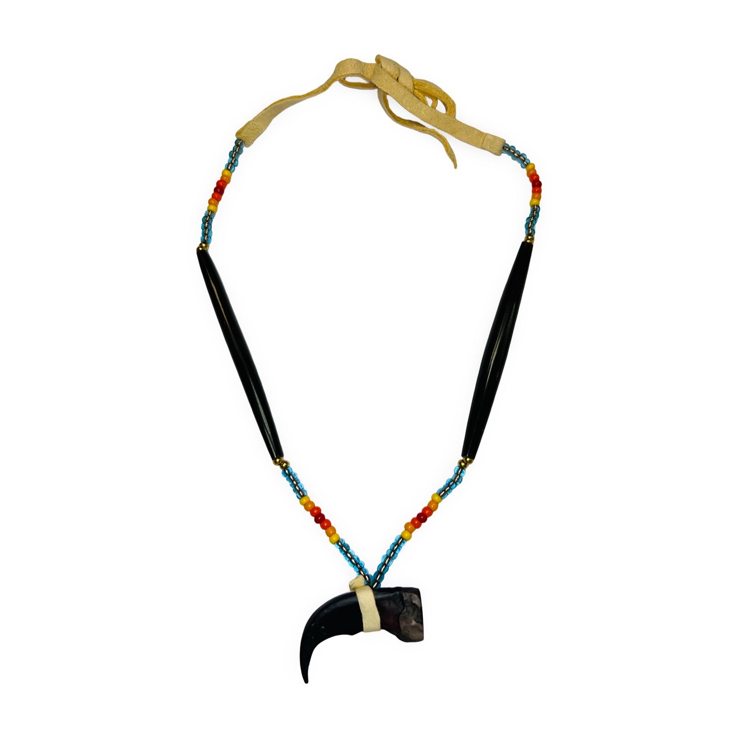 IREH Bone & Pendant Necklace