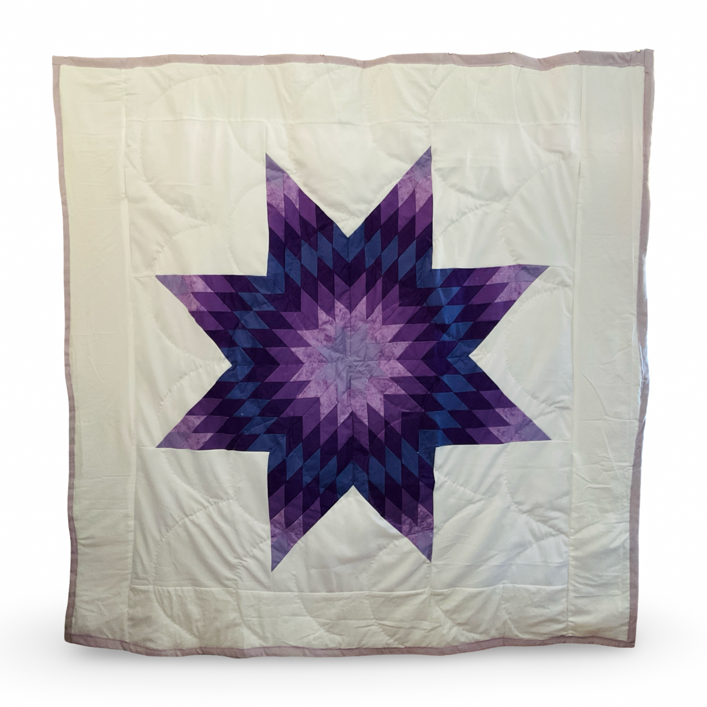 LB Purple Queen Star Quilt