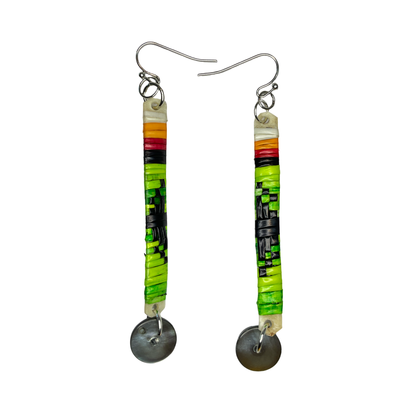 CRC Quill & Abalone Earrings