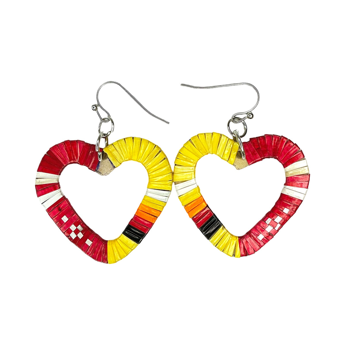 CRC Quill Heart Earrings