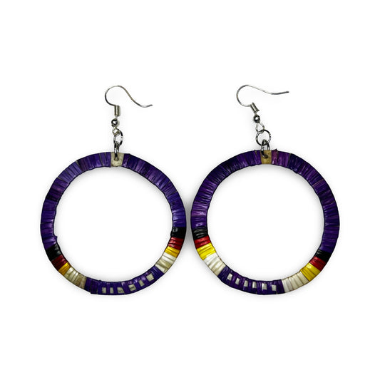 GRC Large Quill Earrings