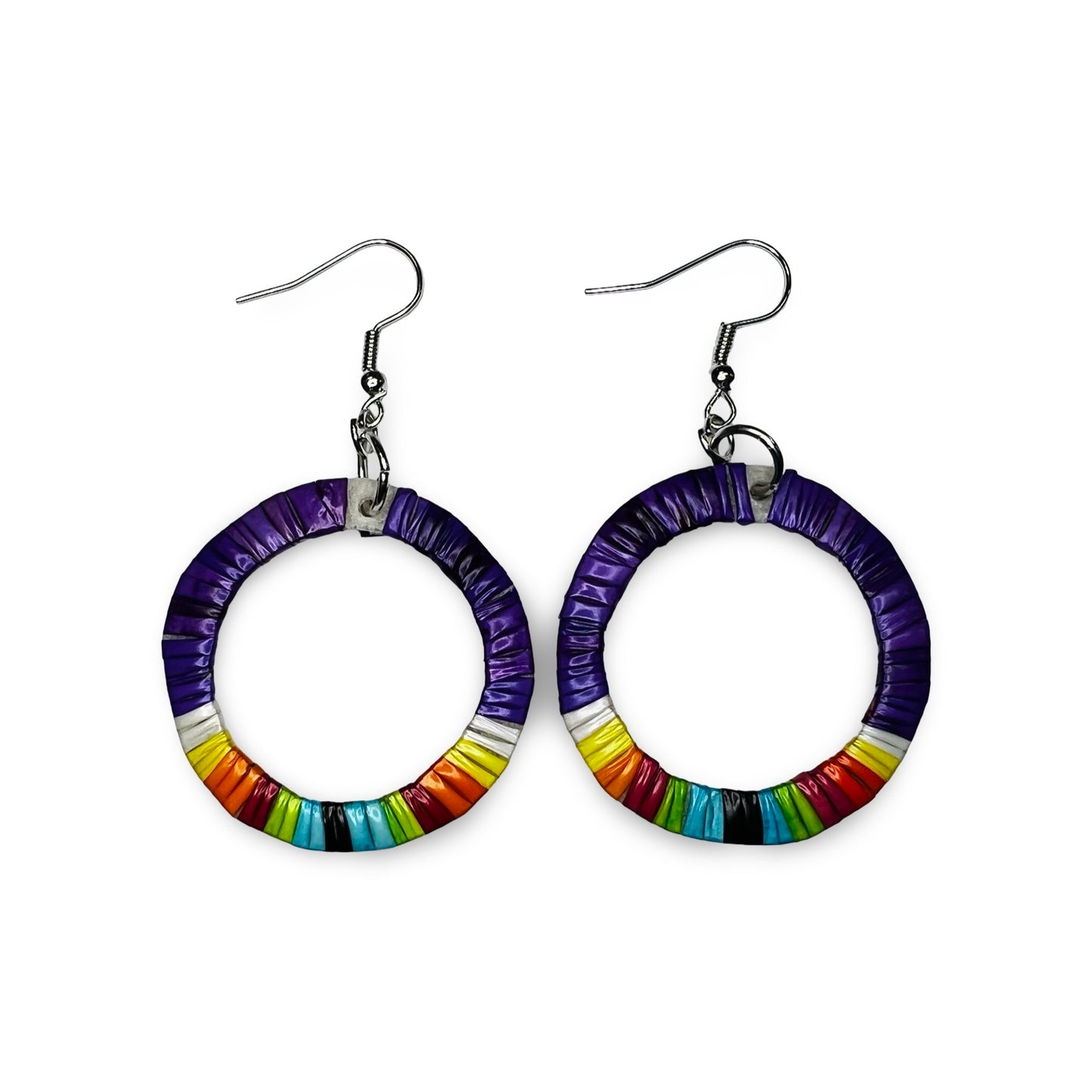 BC Quill Circle Earrings