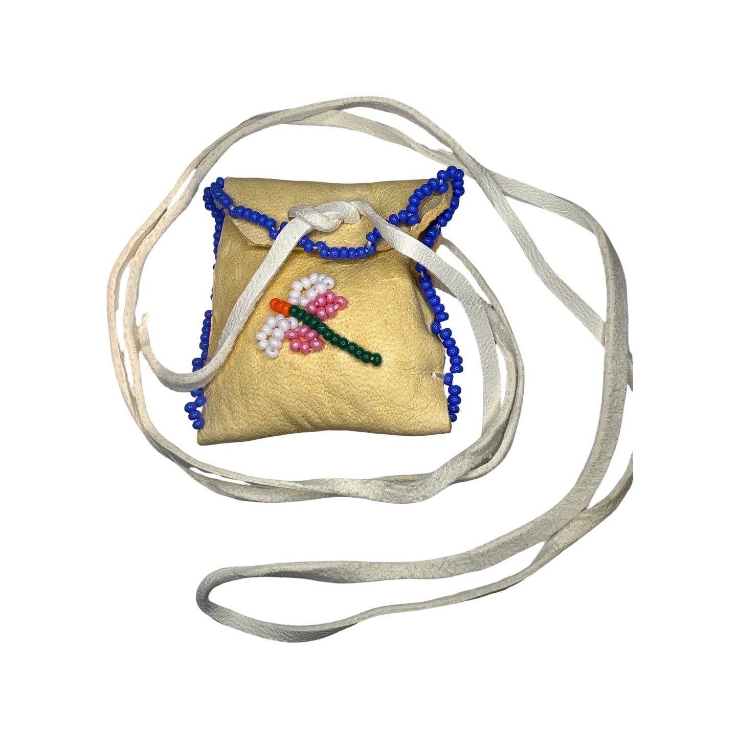 CLM Beaded Medicine Pouch