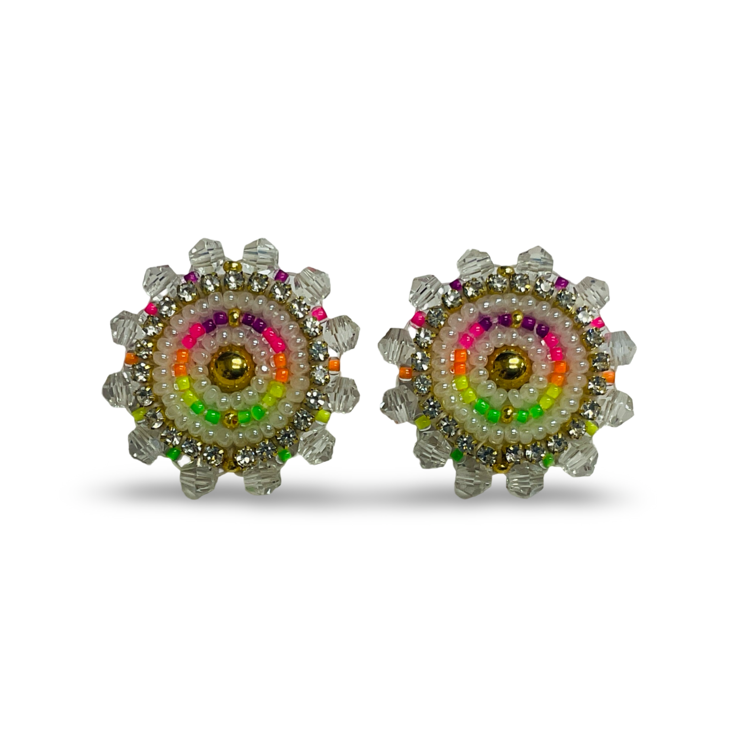 BBB Small Beaded Earrings