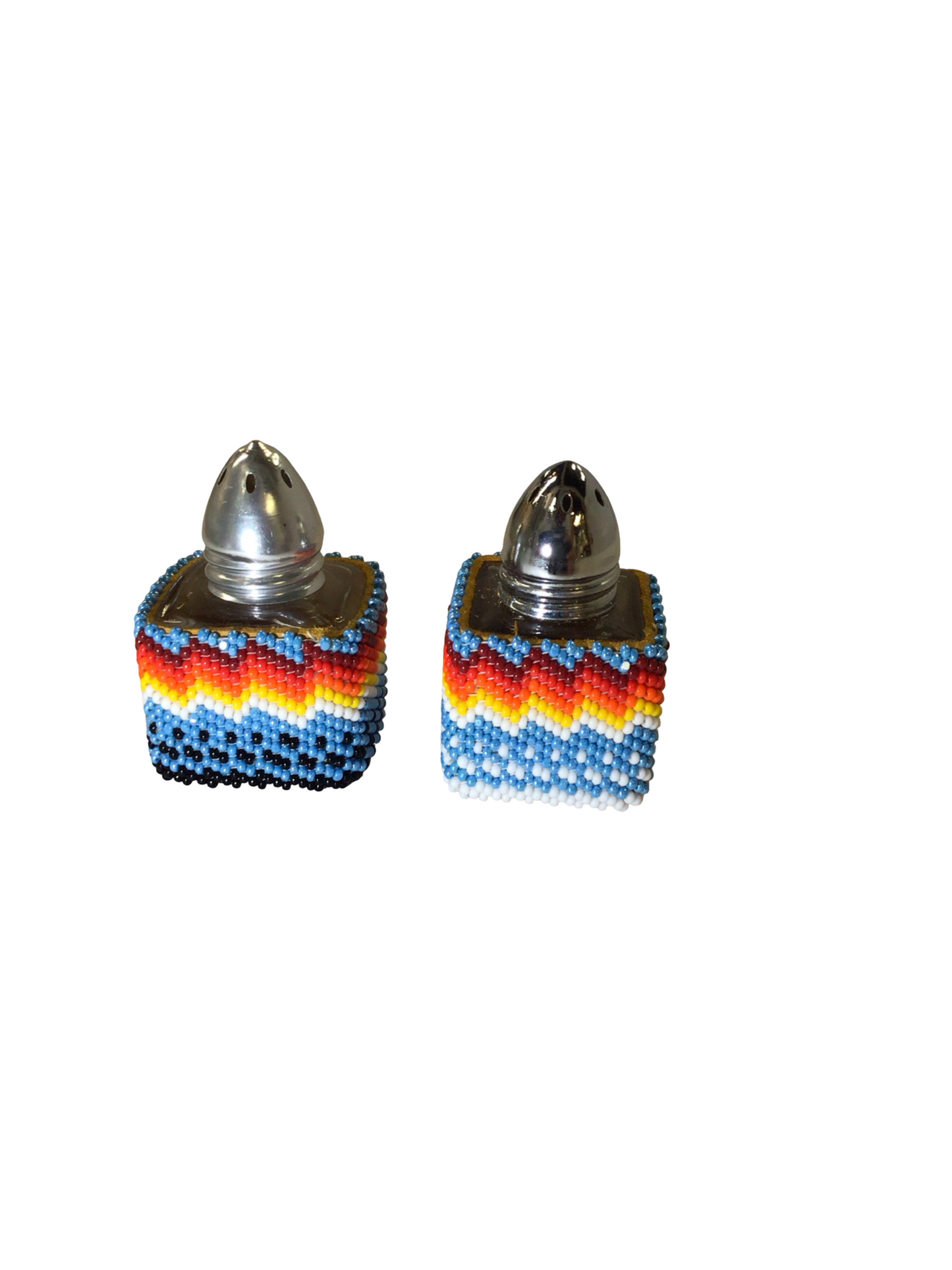 FH Beaded Salt & Pepper Shakers