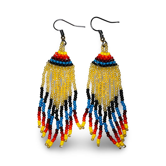 SHMH Beaded Brickstitch Earrings