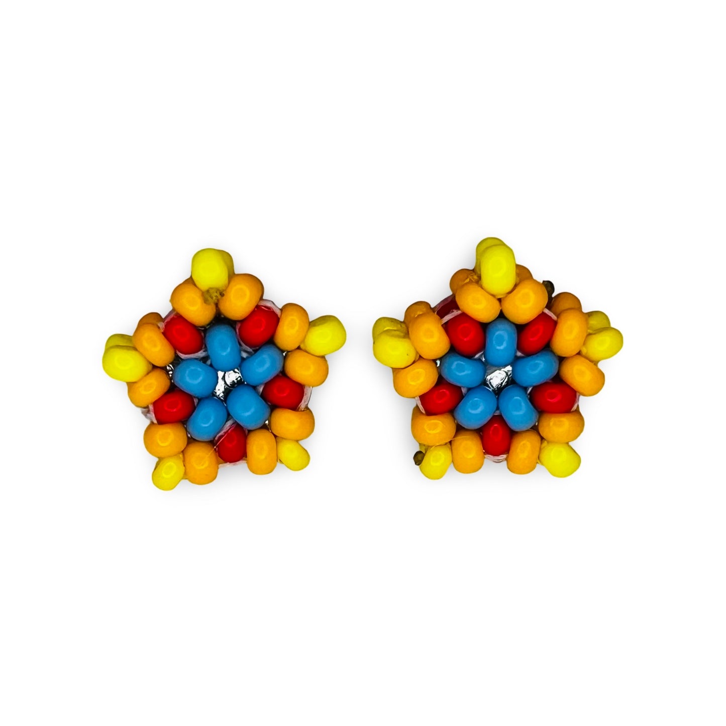 JR Bead Star Earrings