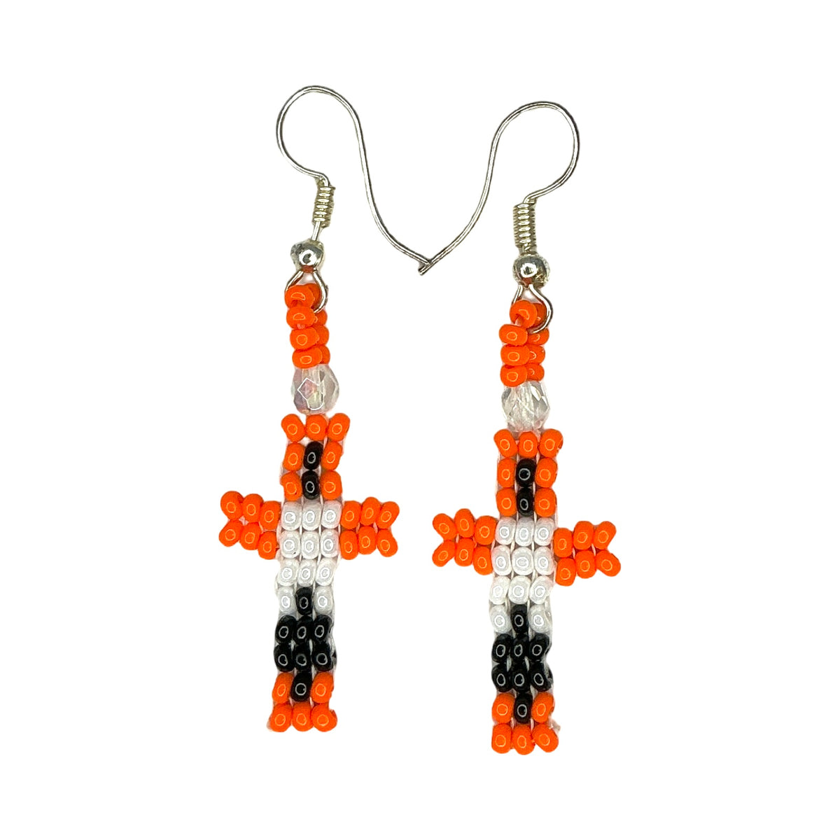LZ Brickstitch Cross 2 Earrings