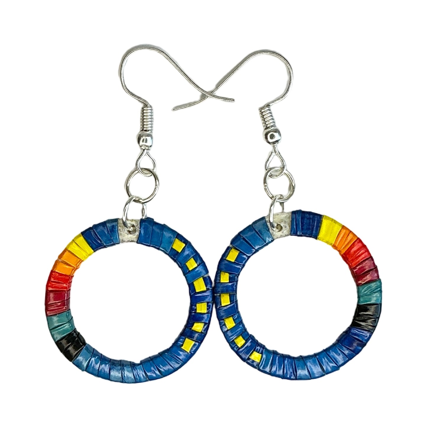 MRC Small Circle Quill Earrings