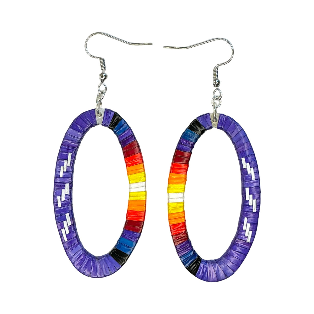MirRC Oval Quill Earrings