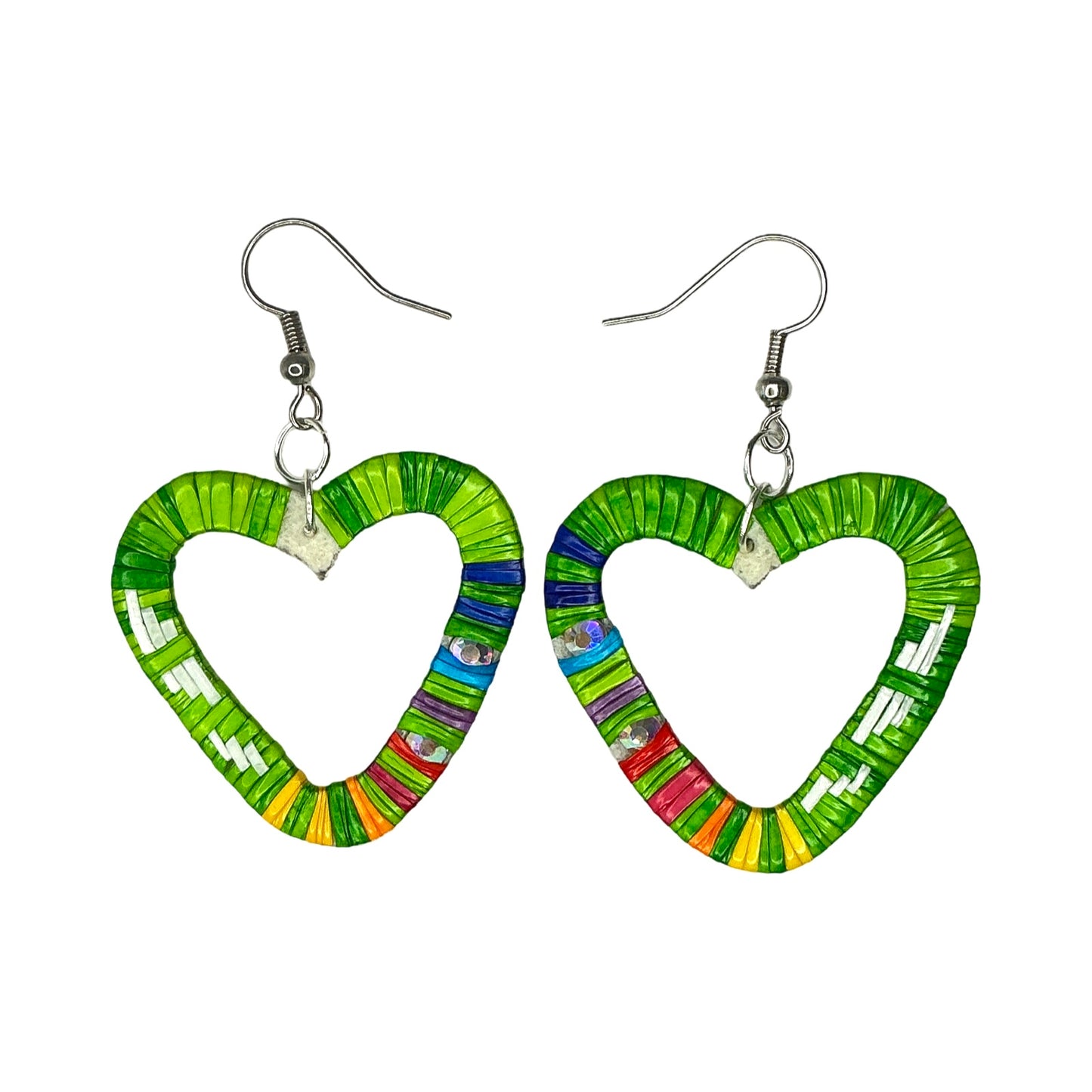 RG Quill Heart Earrings