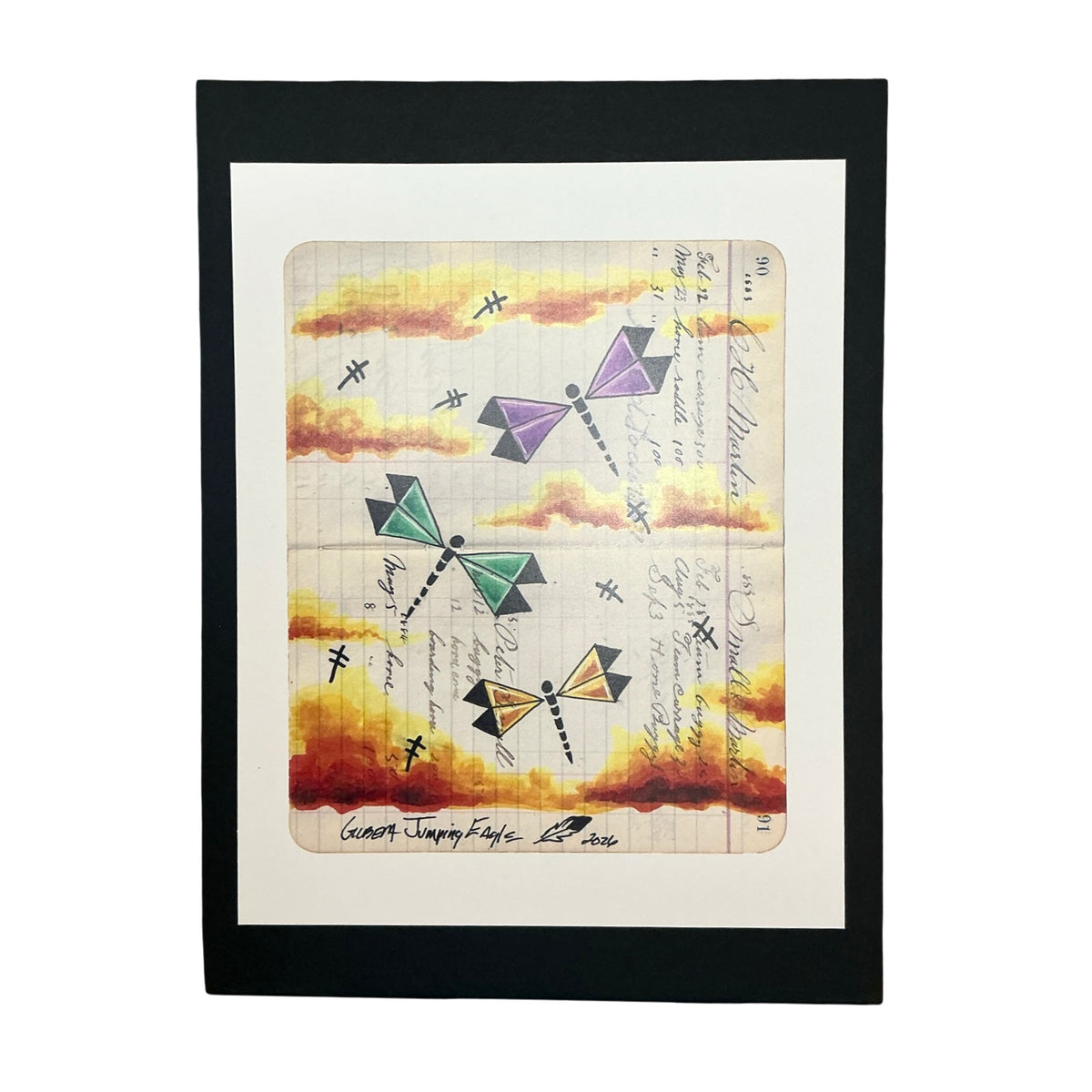 GJE 10x8 Ledger Prints