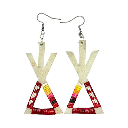 GRC Quill Tipi Earrings