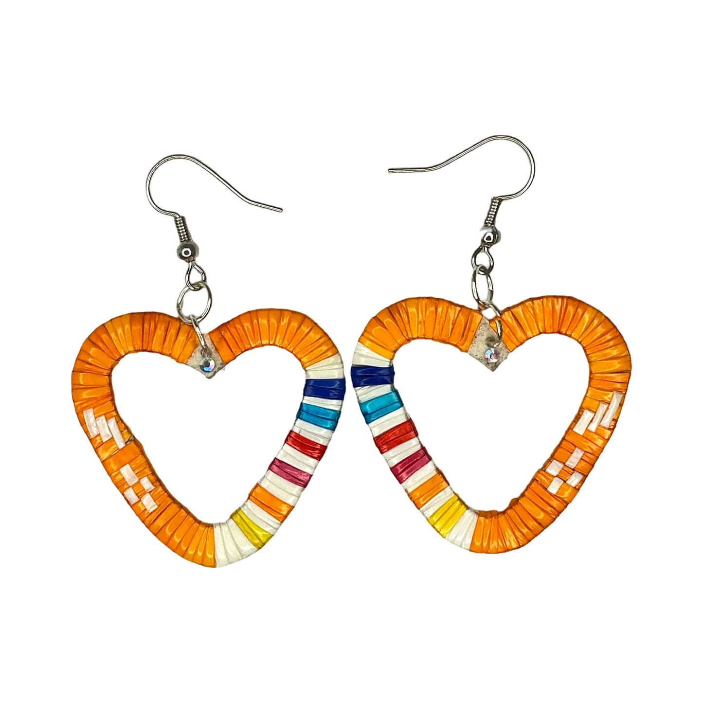 RG Quill Heart Earrings